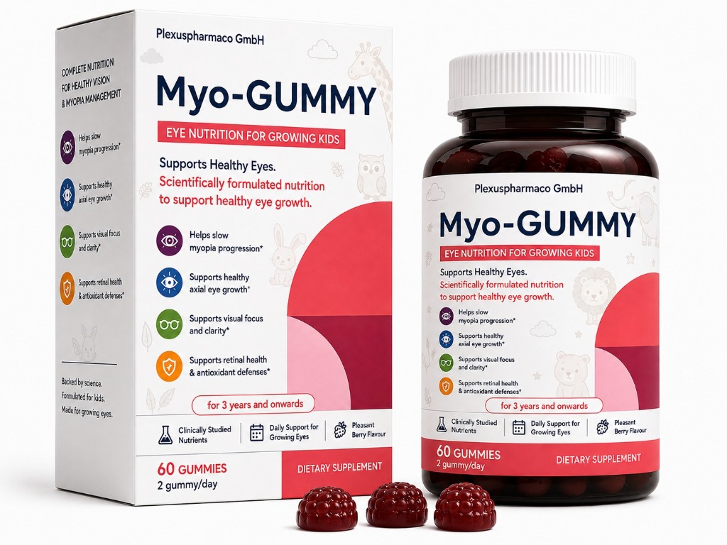Myo-GUMMY Eye Nutrition for Growing Kids