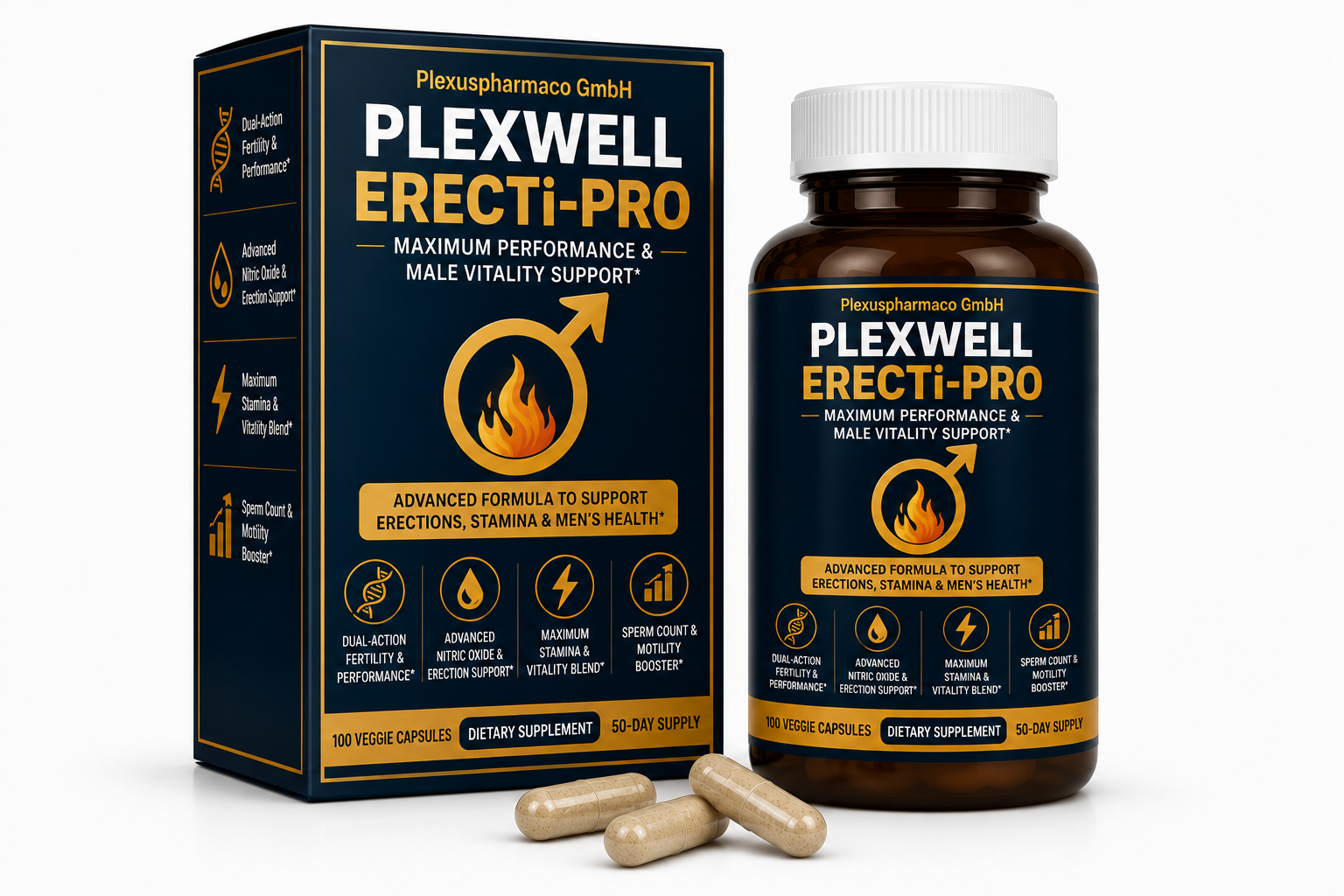 PLEXWELL NATURALS ERECTi-MEN